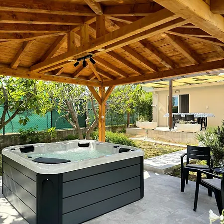 House Kristina With Jacuzzi Pool Only For * Kaštel Novi